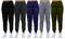Galaxy by Harvic Women's Relaxed Fit Fleece-Lined Jogger Sweatpants 5 Pack